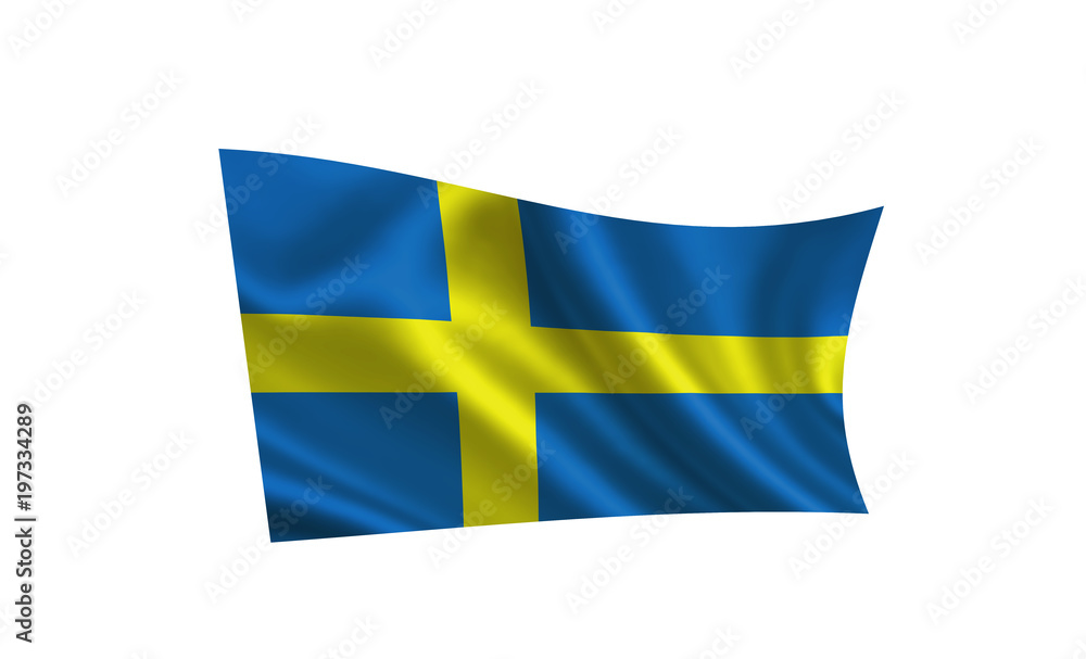 Sweden flag. A series of Sweden flag. A series of