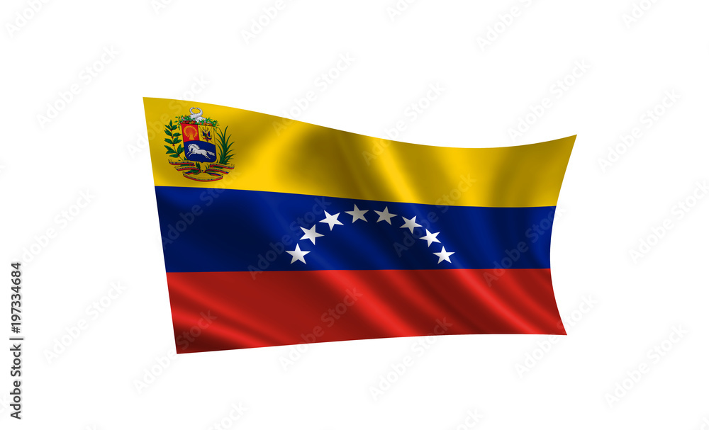 Venezuela flag. A series of Venezuela flag. A series of