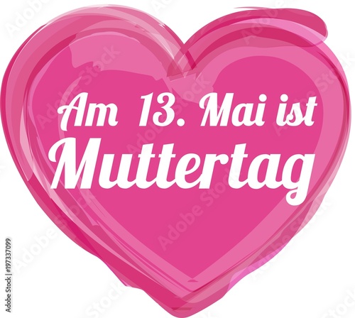 Am 13. Mai ist Muttertag