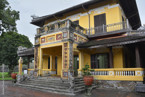 The Tinh Minh Building in the Dien Tho Residence complex in the Imperial City, Hue, Vietnam 