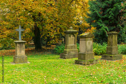 Herbst im Alten Friedhof in Heilbronn © Eberhard