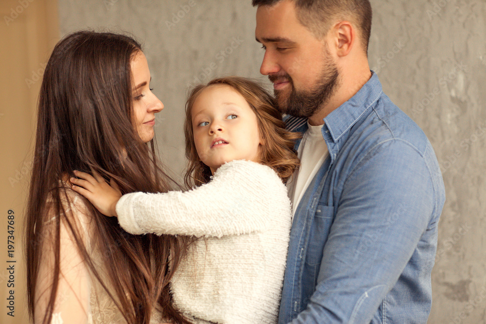 happy family playing at home. Mothers Day. happy family playing at home. Mothers Day.