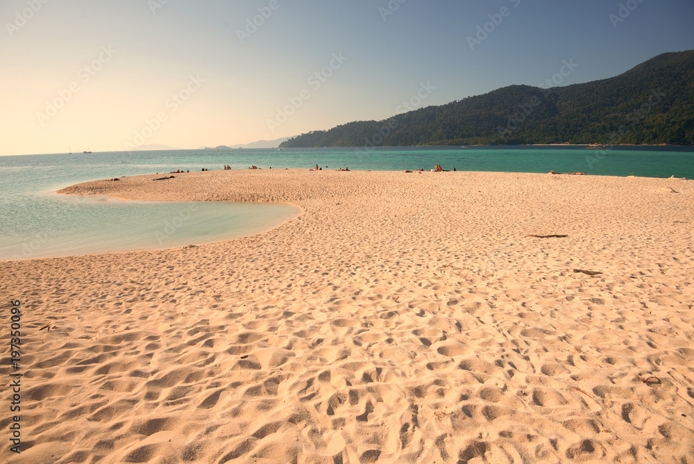 Evening sunset beach at Koh Lipe island,Thailand Evening sunset beach at Koh Lipe island,Thailand