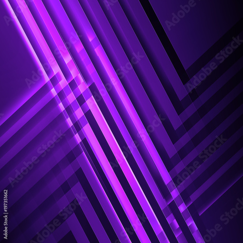 Abstract purple square digital background 