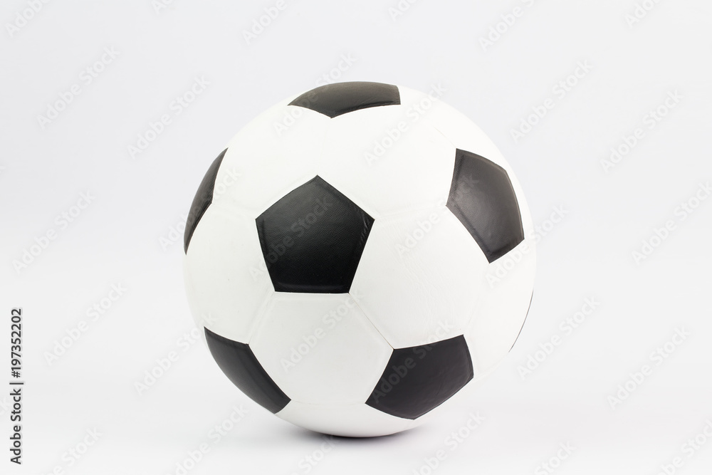 Fototapeta premium soccer ball isolated on white background.