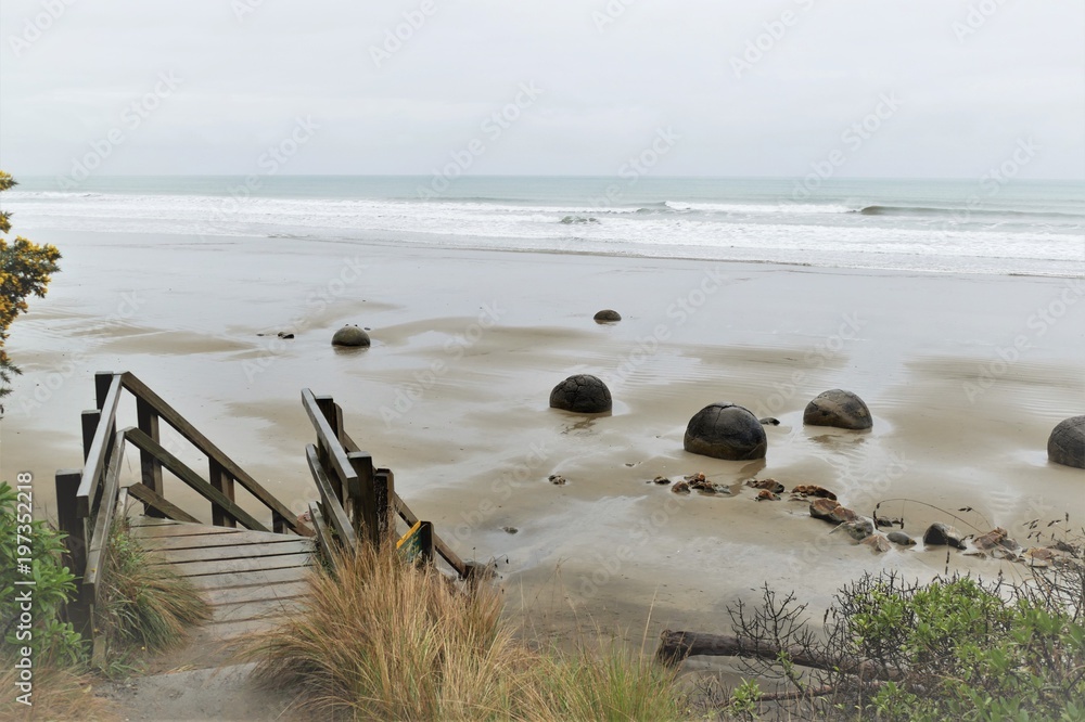 Strand Moeraki