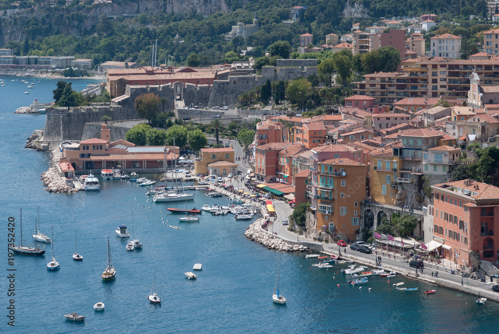 Villefranche-sur-mer old town, French Riviera