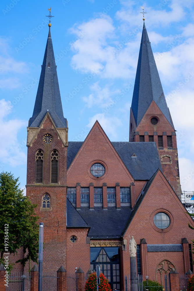 Obraz premium St Antonius-Kirche in Kevelaer