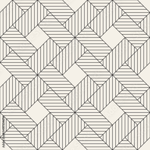 Vector seamless pattern. Modern stylish abstract texture. Repeating geometric