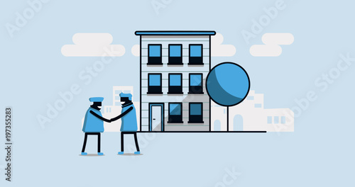 Real Estate Selling or Buying House	