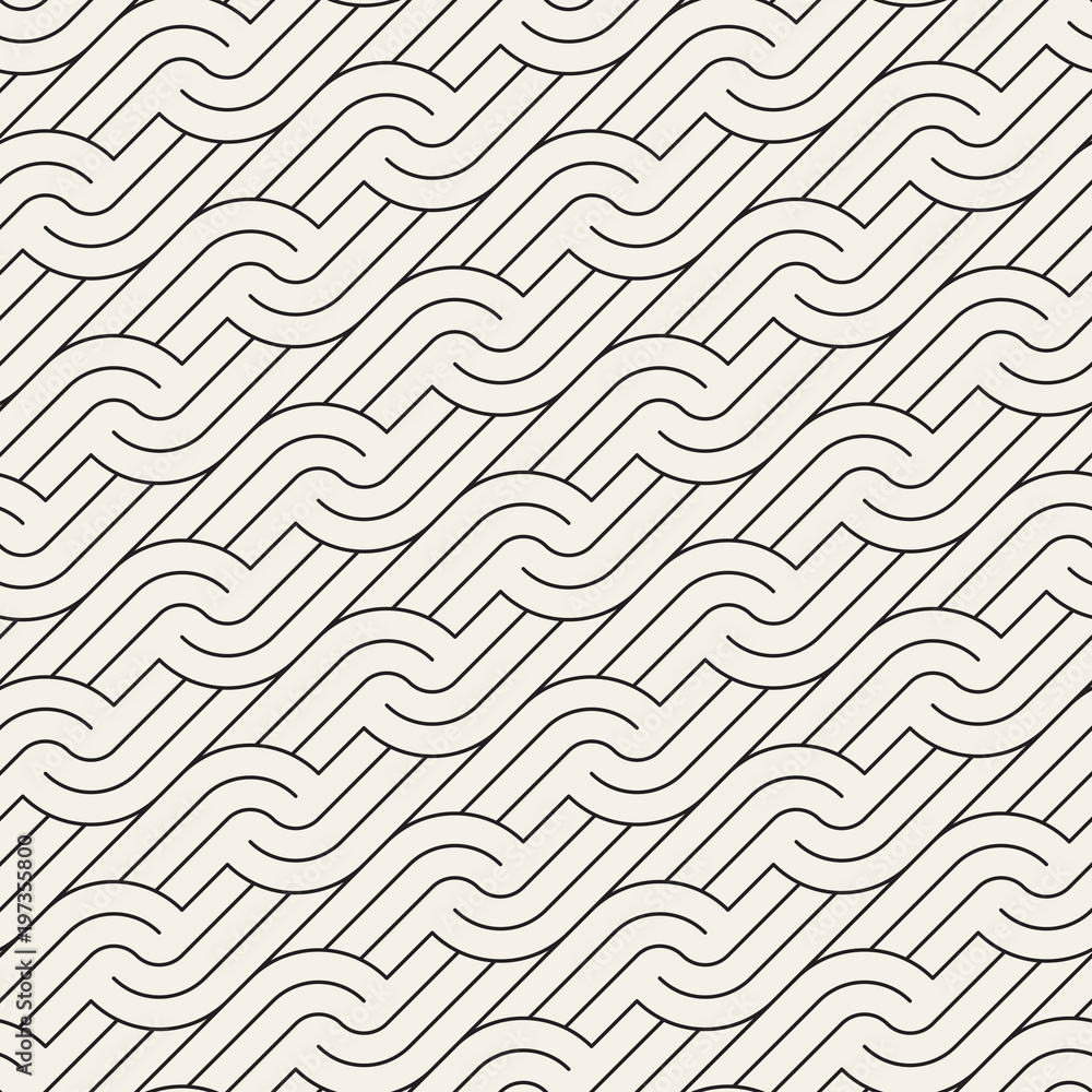 Vector seamless pattern. Modern stylish abstract texture. Repeating geometric tiles Vector seamless pattern. Modern stylish abstract texture. Repeating geometric tiles