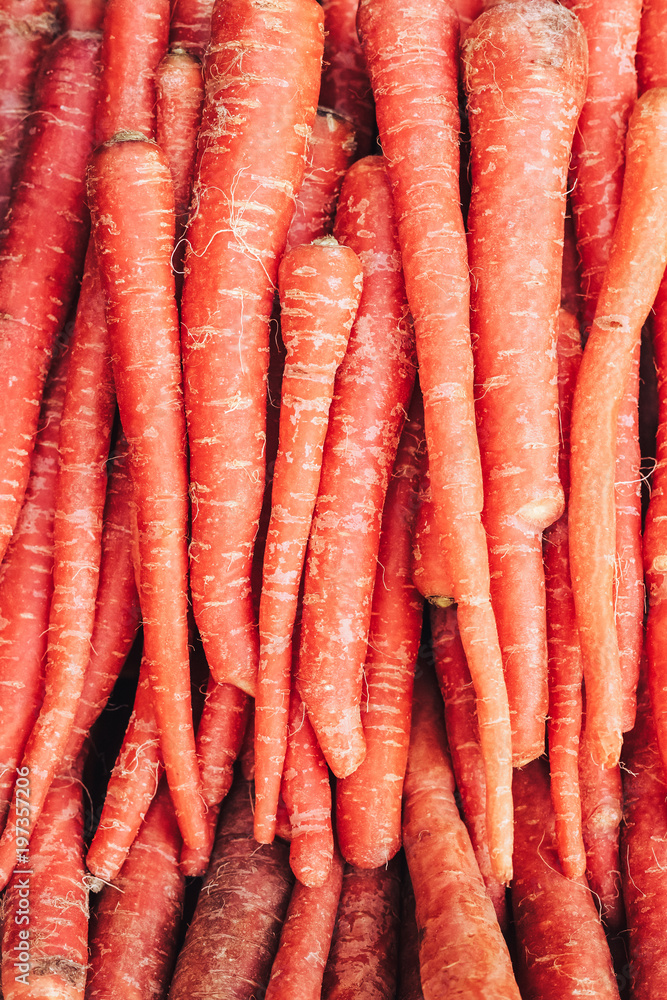 Red Carrot background