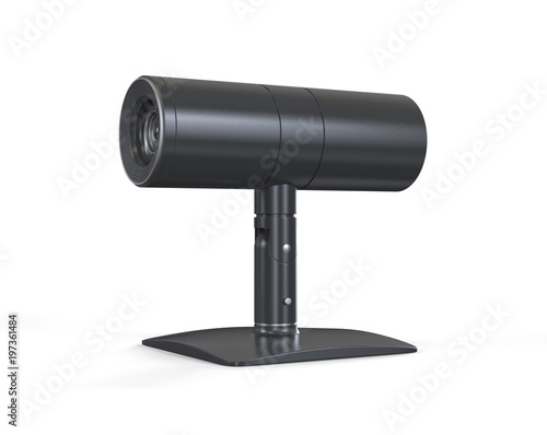 Surveillance Camera isolated 3d illustration