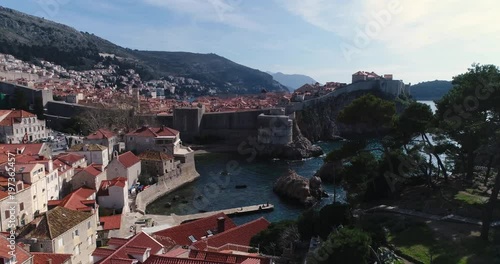 magnificent panorama of the city of Dubrovnik