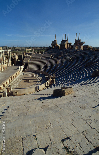 Leptis Magna Theater photo