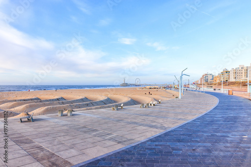 Quadro em tela Scheveningen Beach in The Netherlands