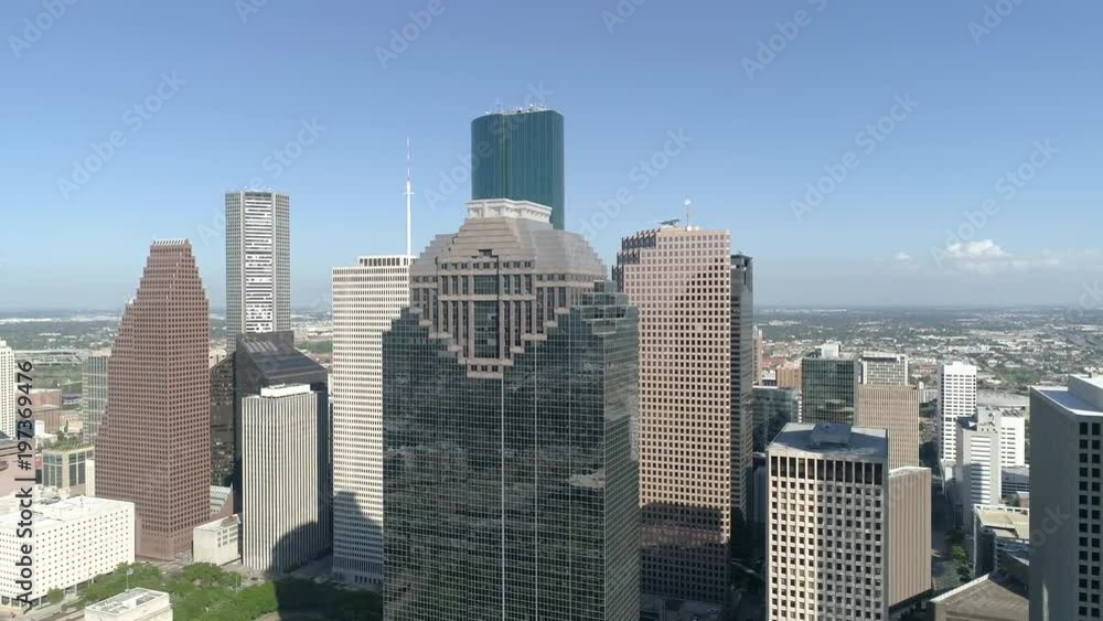 Aerial view of Houston Aerial view of Houston