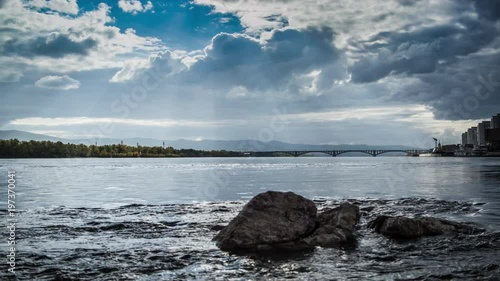 Yenisei is the largest river system flowing to the Arctic Ocean. DollyMove photo