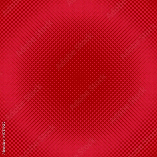 Halftone diagonal square pattern background template - abstract vector illustration