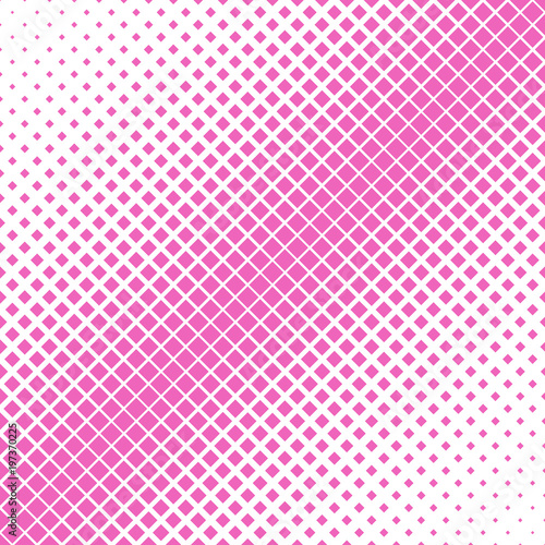 Abstract geometrical halftone square pattern background - vector illustration