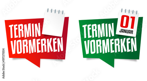 Termin vormerken