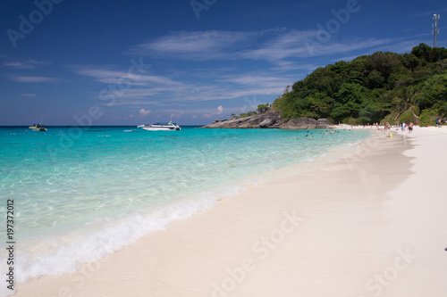 Tropical beach  Similan Islands  Andaman Sea  Thailand