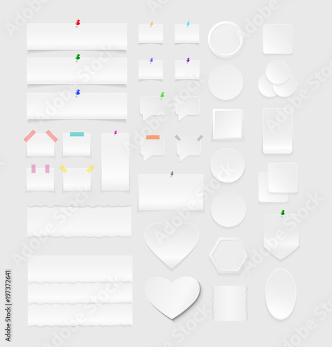 Collection of stickers