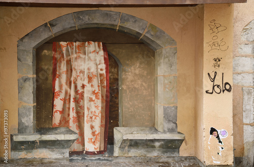 peinture en trompe l'oeil