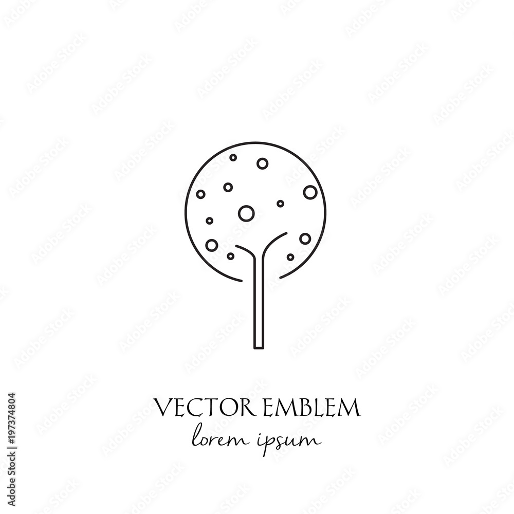 Garden tools line icon Garden tools line icon