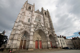 Vue sur la cathédrale Saint-Pierre de Nantes en France