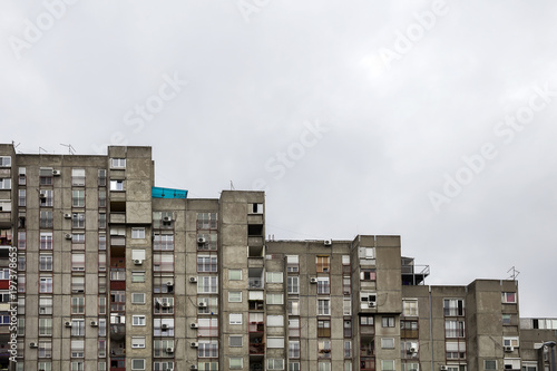 Urban concrete building