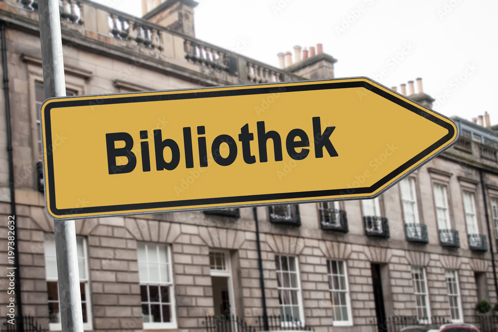 Schild 238 - Bibliothek