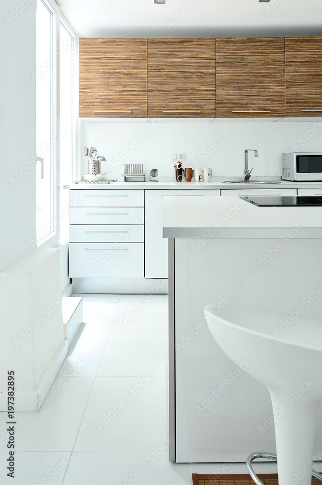 Interior of new modern kitchen Interior of new modern kitchen