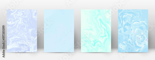 Abstract cover. Modern design template. Adorable suminagashi marble. Minimalistic hipster flyer design. Flawless trendy abstract cover. Vector illustration.