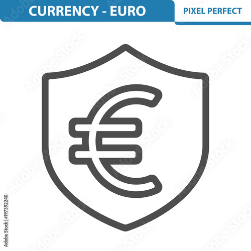Euro Icon. EPS 8 format.