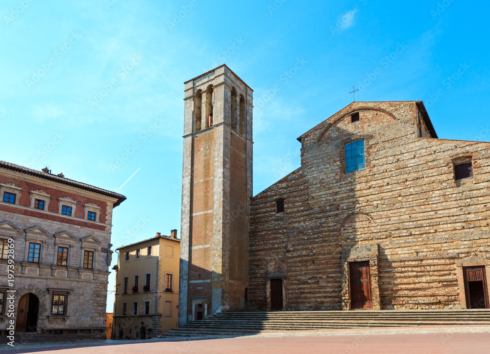 Montepulciano Cathedral, Tuscany, Italy