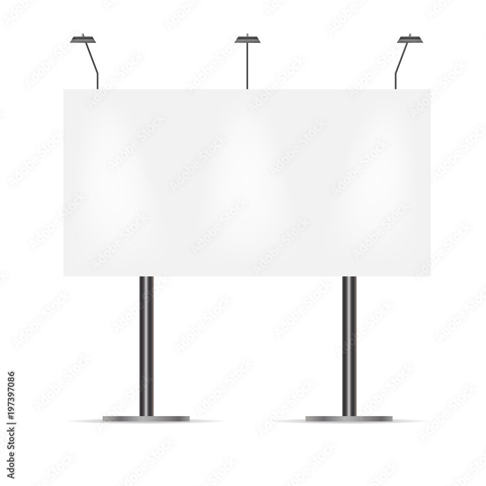 Obraz premium billboard for advertising. vector