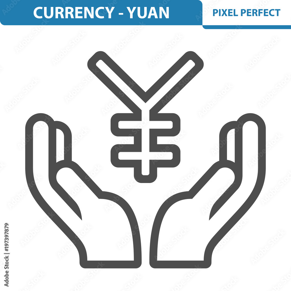 Obraz premium Yen / Yuan Icon. EPS 8 format.