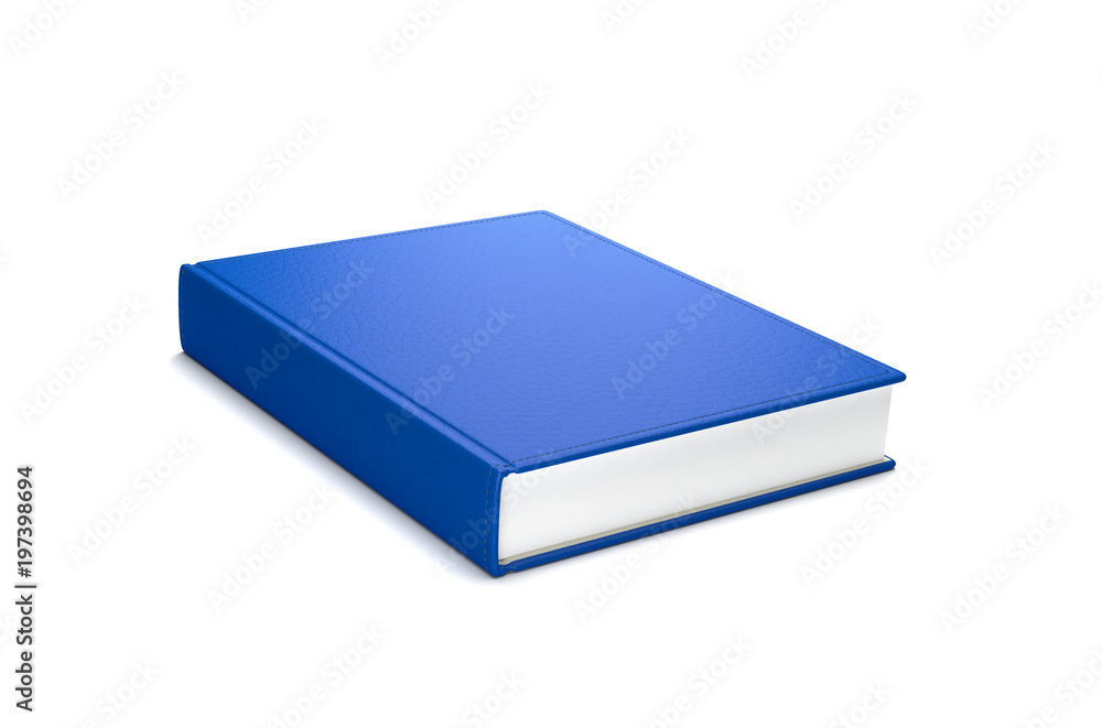 3d Note Book On White 3d Note Book On White