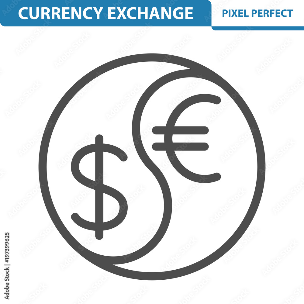 Currency Exchange Rate Icon. EPS 8 format. Currency Exchange Rate Icon. EPS 8 format.