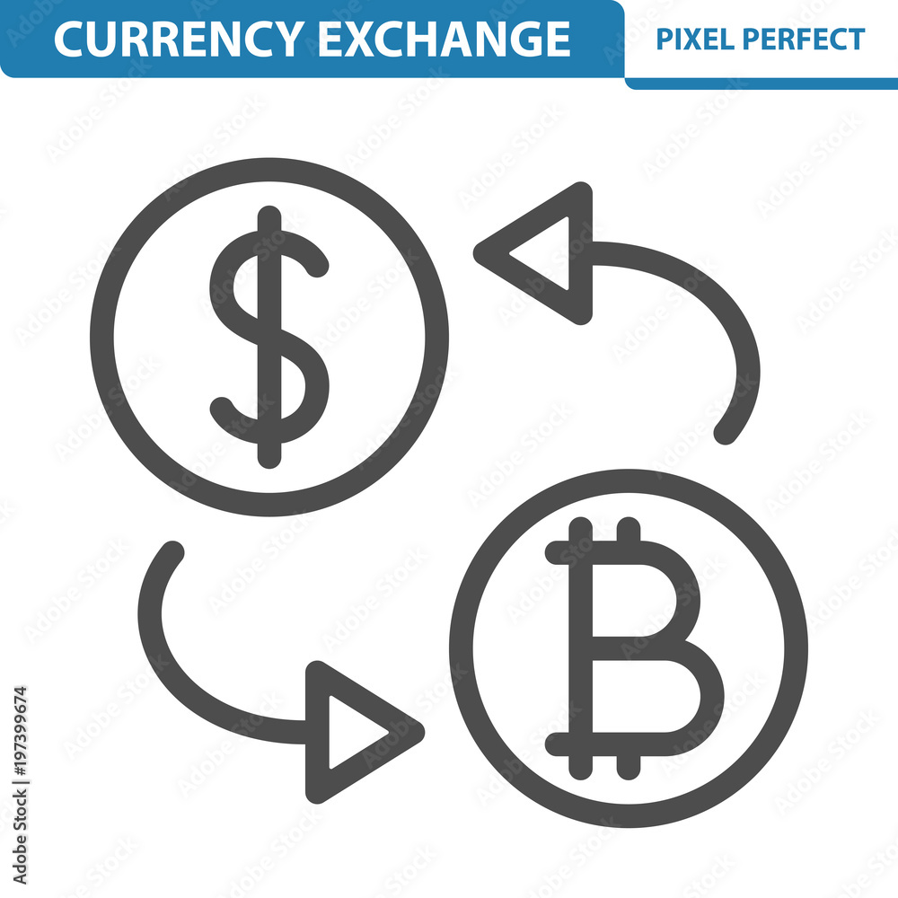 Currency Exchange Rate Icon. EPS 8 format. Currency Exchange Rate Icon. EPS 8 format.