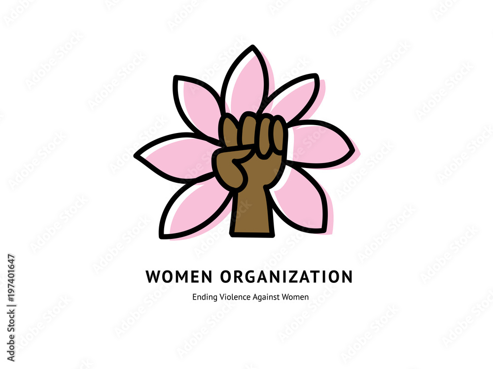 Isolated linear brown color fist logo. Human hand gesture logotype. Fight for black people rights sign. Anti racism protest symbol. Free race icon. Vector illustration eps. Isolated linear brown color fist logo. Human hand gesture logotype. Fight for black people rights sign. Anti racism protest symbol. Free race icon. Vector illustration eps.