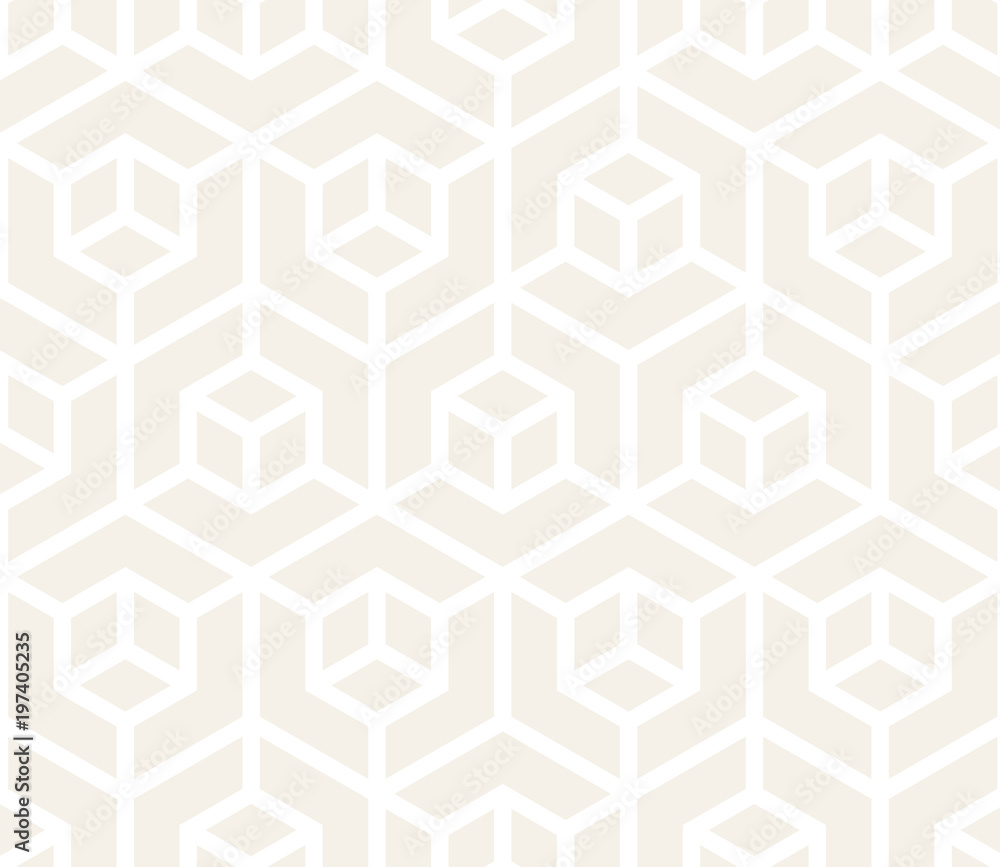 Vector seamless subtle pattern. Modern stylish abstract texture. Repeating geometric tiles