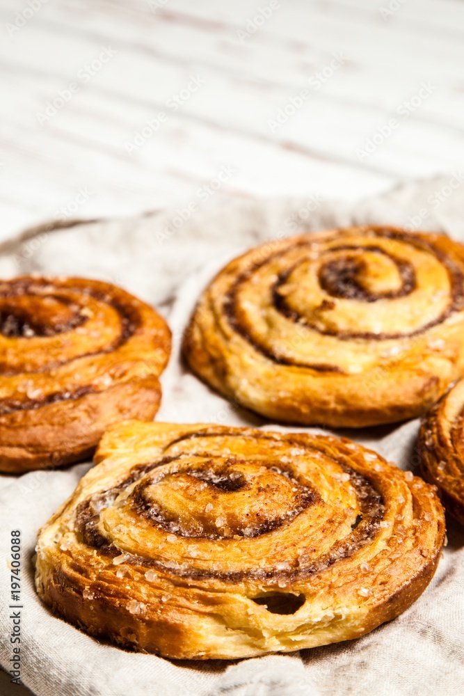 Traditional cinnamon rolls