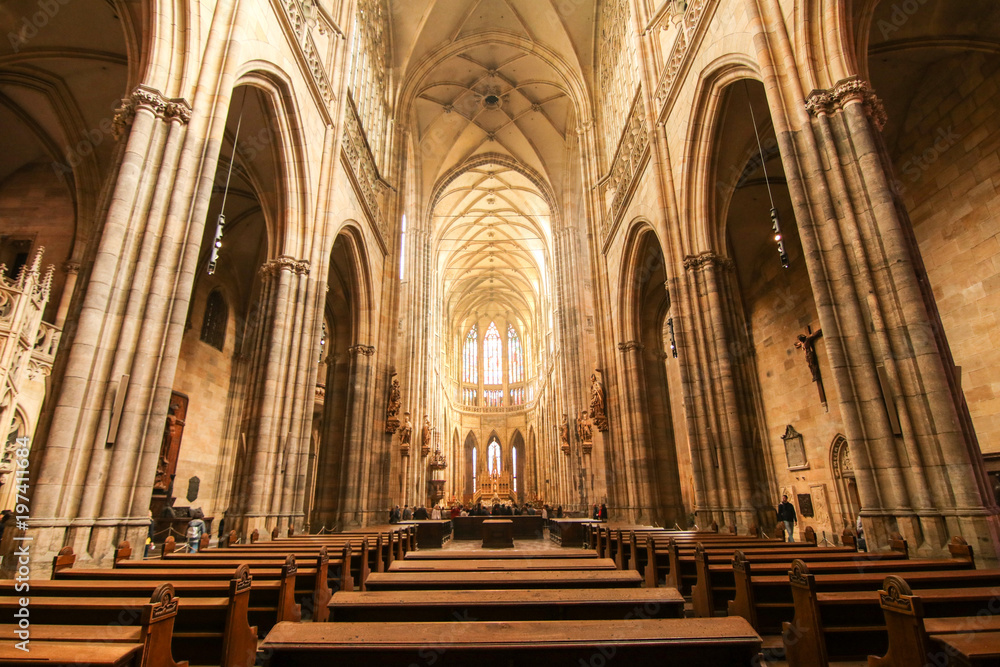 Place of worship, cathedral in Prague