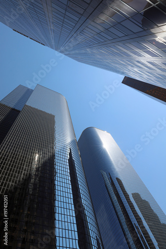 Skyscraper in Los Angeles. California. USA
