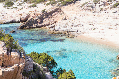 Spiaggia di Cala Corsara  Sardinia island  Italy