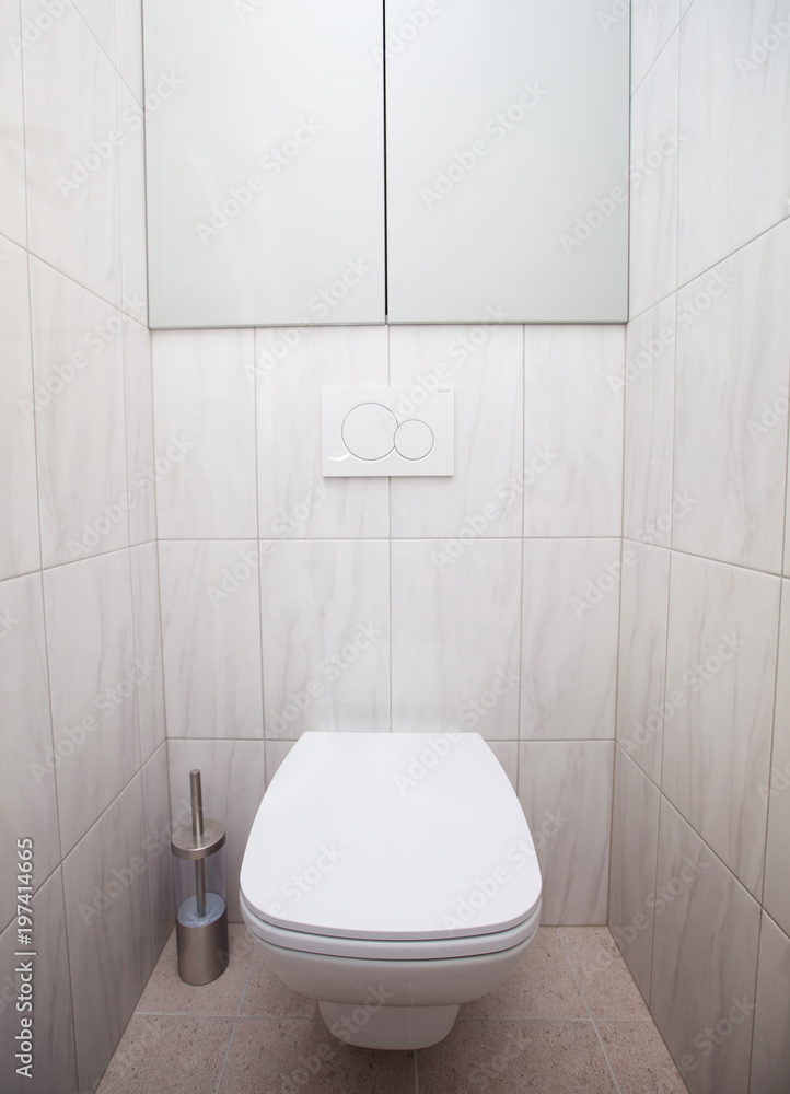 White toilet bowl White toilet bowl