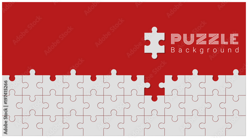 © littleartvector - Abstract conceptual background with incomplete jigsaw puzzle , vector , illustration © littleartvector - Abstract conceptual background with incomplete jigsaw puzzle , vector , illustration