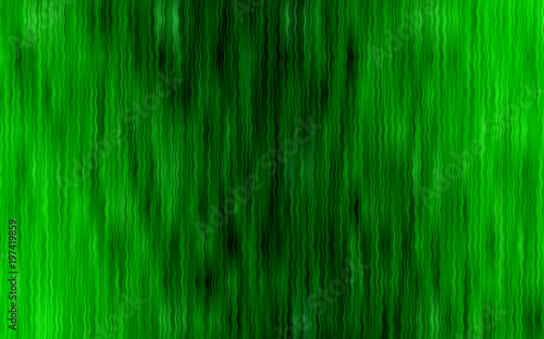 Light Green vector pattern with bent ribbons.